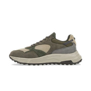 HOGAN Sneakers Hyperlight Uomo Verde Beige Grigio HXM5630DM90MI1563Y VERDE/BEIGE/GRIGIO 