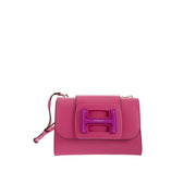 HOGAN Borsa Tracollina Plexi Donna Fucshia Purple KBW01MD5100J60M831 FUCHSIA PURPLE 