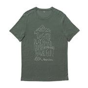 HOUDINI TSHIRT U. MS TREE MESSAGE HOUDINI 231024 GREENESS/RECONNECT 
