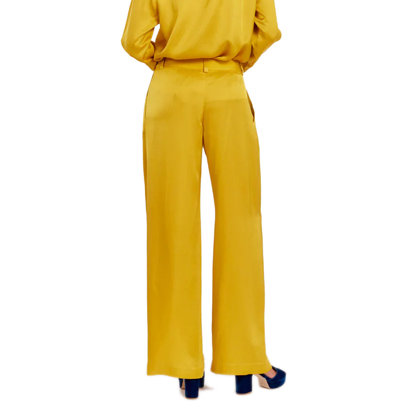INES DE LA FRESSANGE Luciano Pants Donna Ocre 10P002VI020 P610 OCRE 