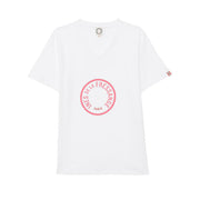 INES DE LA FRESSANGE Aurore T-Shirt Donna Whitepink 10Y025CO002 P133 WHITEPINK 