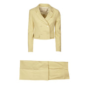 JUCCA Completo Crop Donna Vaniglia J3753411/02 VANIGLIA 061 