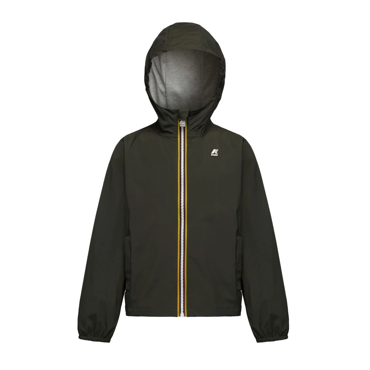 K-WAY Giubbino Jack Bambino Green Black K31268W WMR GREEN BLACK 