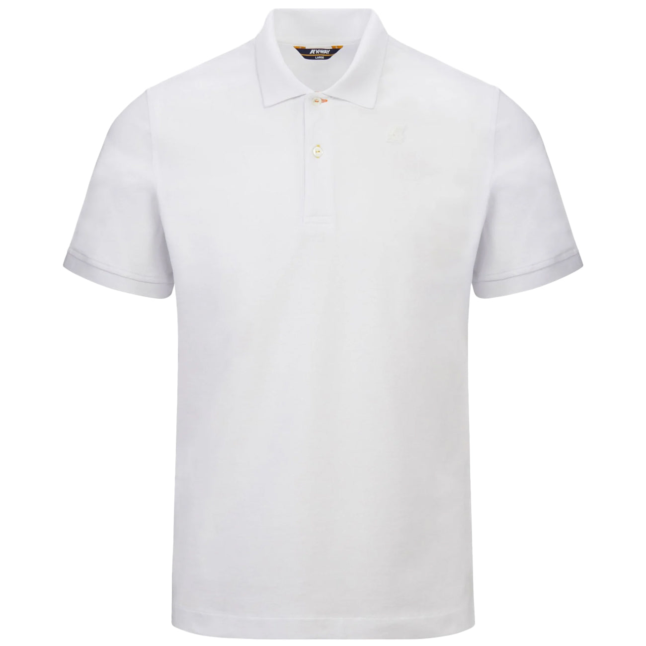 K-WAY Polo Vinnie Uomo Bianco K7121MW 001 WHITE 