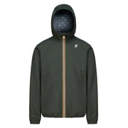 K-WAY Jacket Jack Stretch Dot Uomo Greenblackish K81251W WMR GREENBLACKISH 
