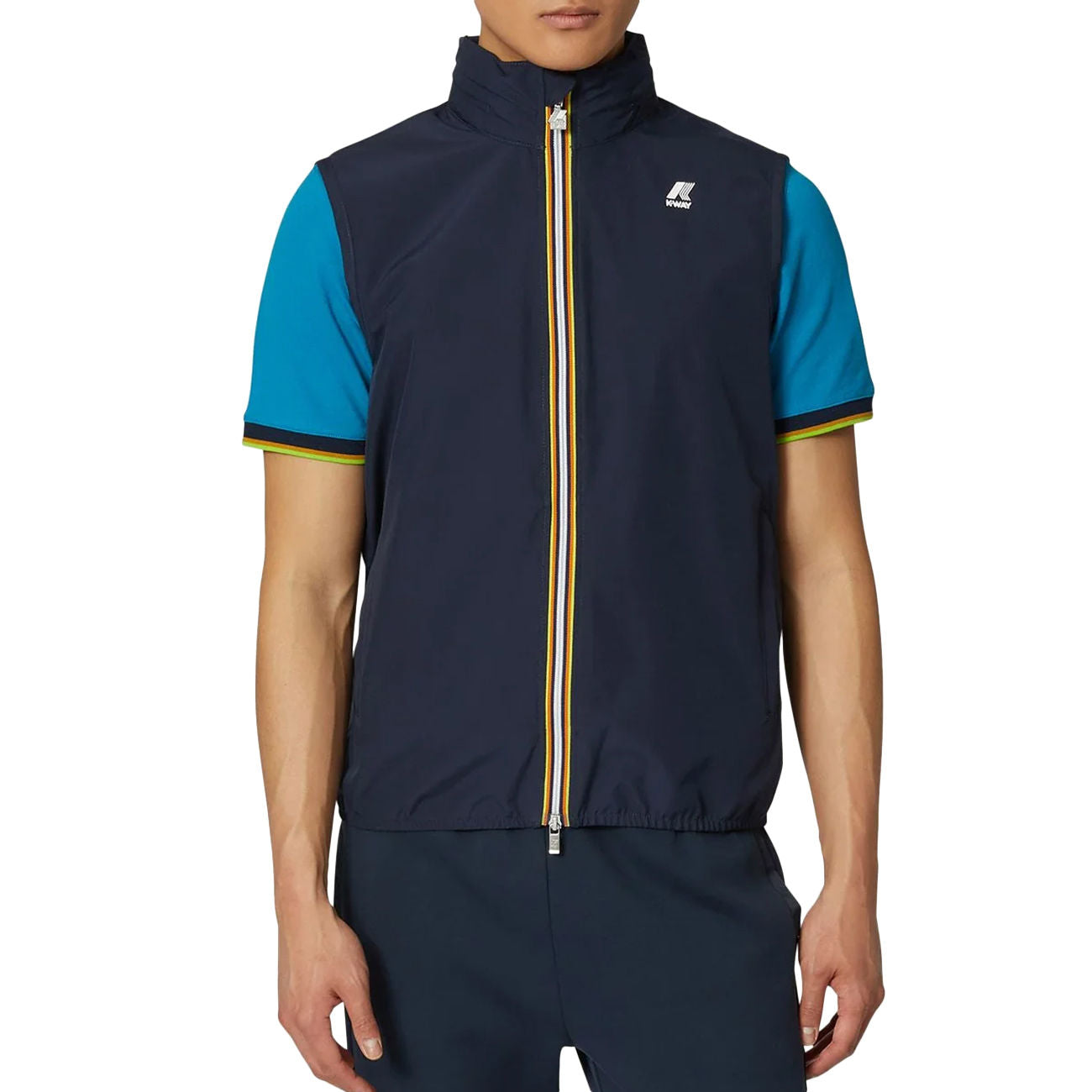 K-WAY Jacket Valen Stretch Uomo Blue Depht K81252W K89 BLUE DEPHT 