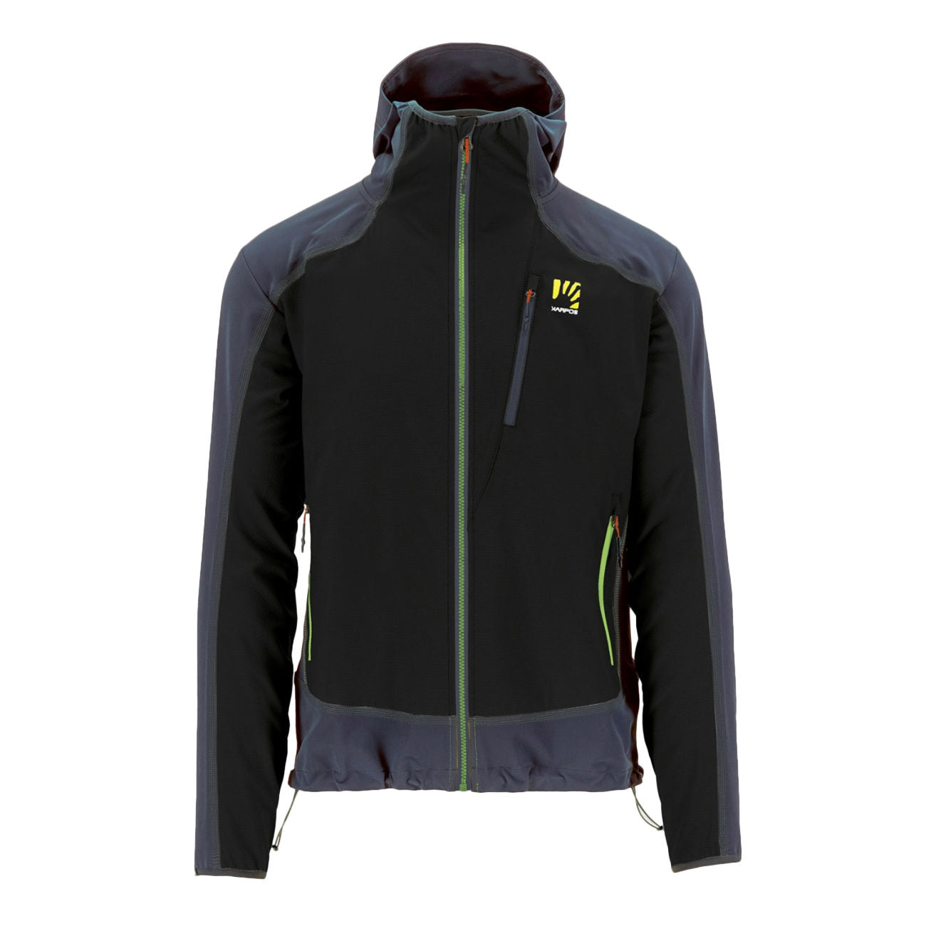 KARPOS Giacca Parete Uomo Black Ombre Jasmine Green 2500839 081/BLACK/OMB.BL/JASM.GREEN 