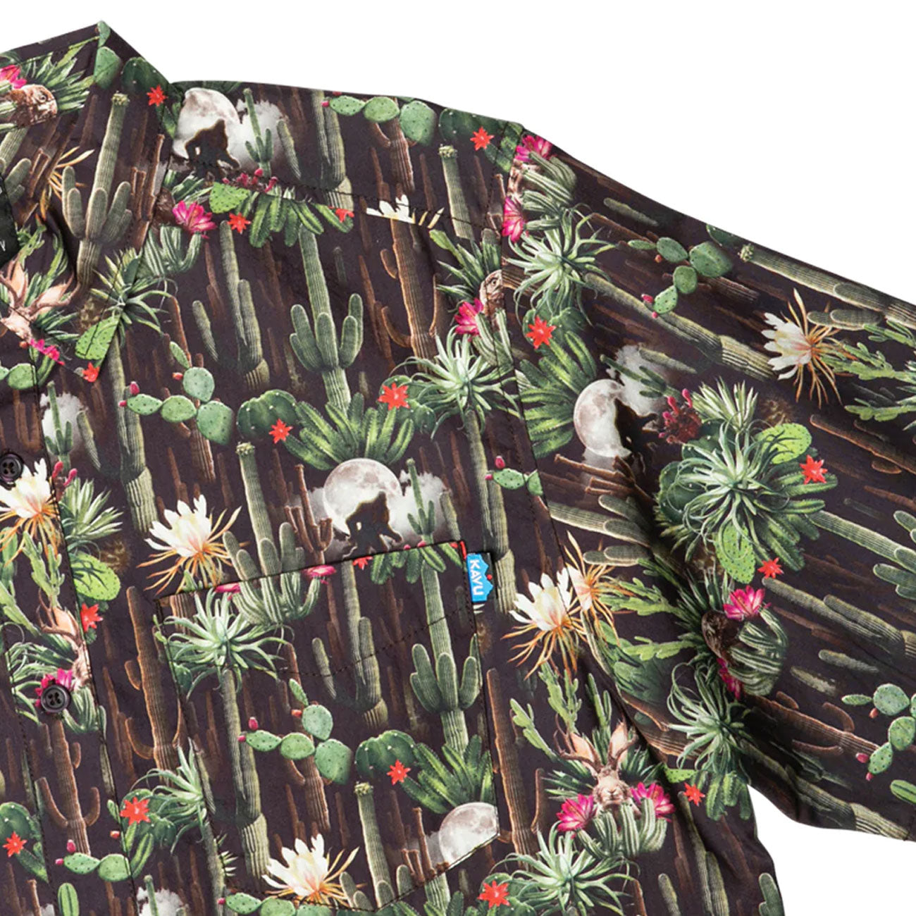 KAVU Camicia The Jam Uomo Cactus Forest KAV5141/5141 CACTUS FOREST 