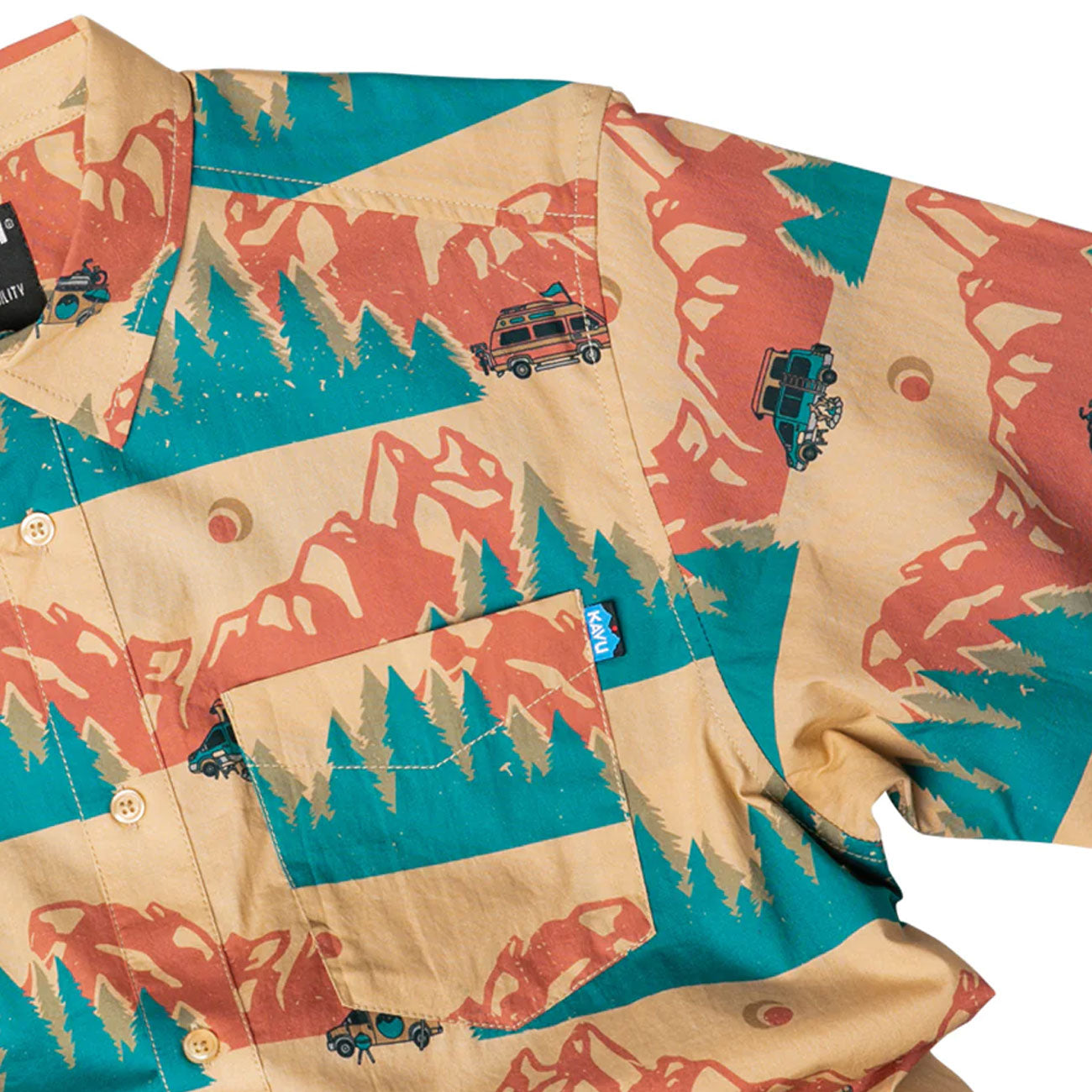 KAVU Camicia The Jam Uomo Scenic Dreamvan KAV5141/5141 SCENIC DREAMVAN 