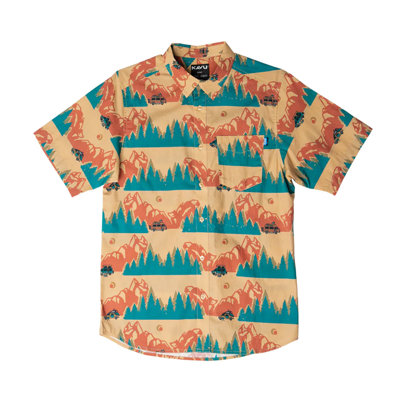 KAVU Camicia The Jam Uomo Scenic Dreamvan KAV5141/5141 SCENIC DREAMVAN 