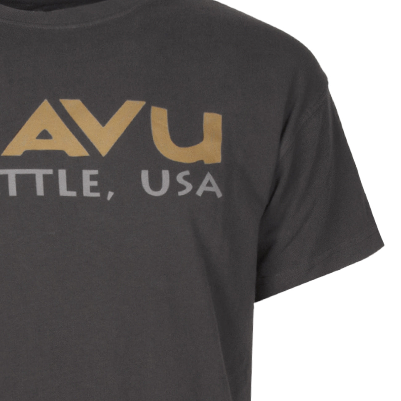 KAVU Tshirt Spellout KAV607/607 BLACK LICORICE 