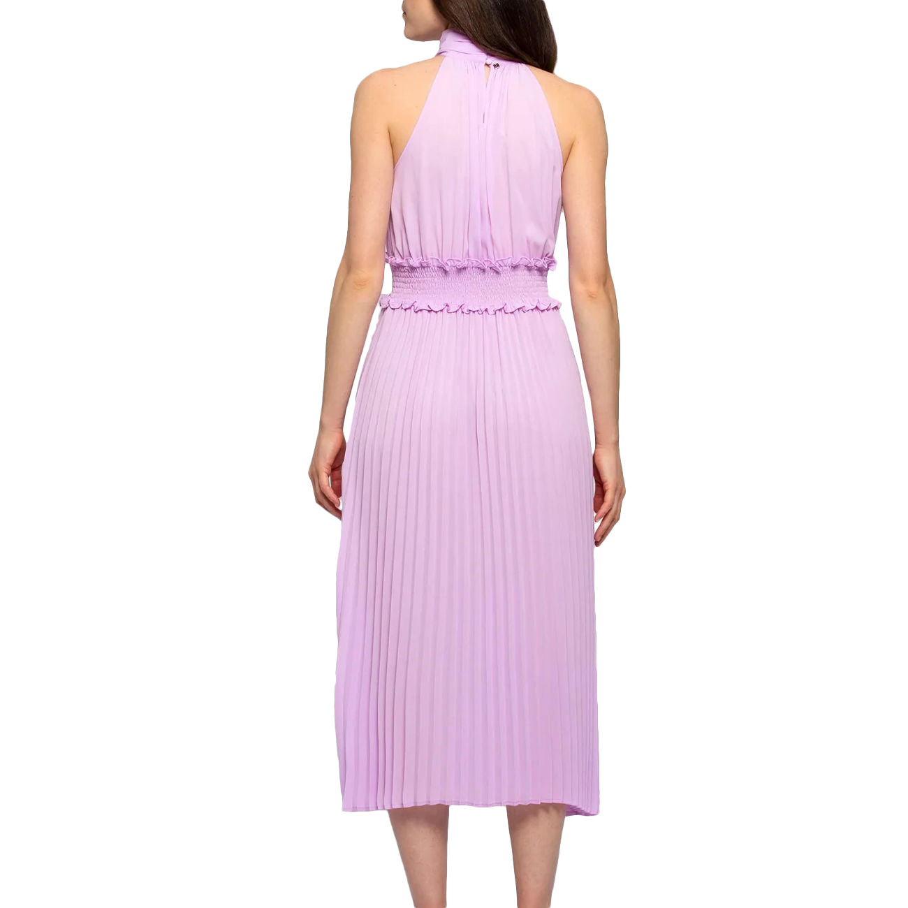 KOCCA Abito Lungo Lewell  Con Ruches Sul Punto Vita P23PAB8978AAUN0000 10155/ROSA LILLATO 