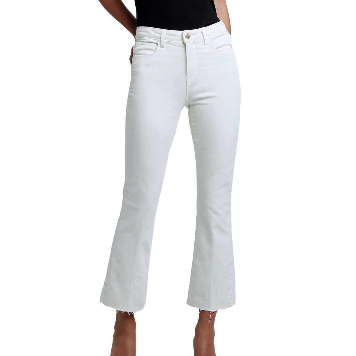 L'AGENCE Jeans Kendra Donna Bianco 2651ISK/A VIWH/VINTAGE WHITE 