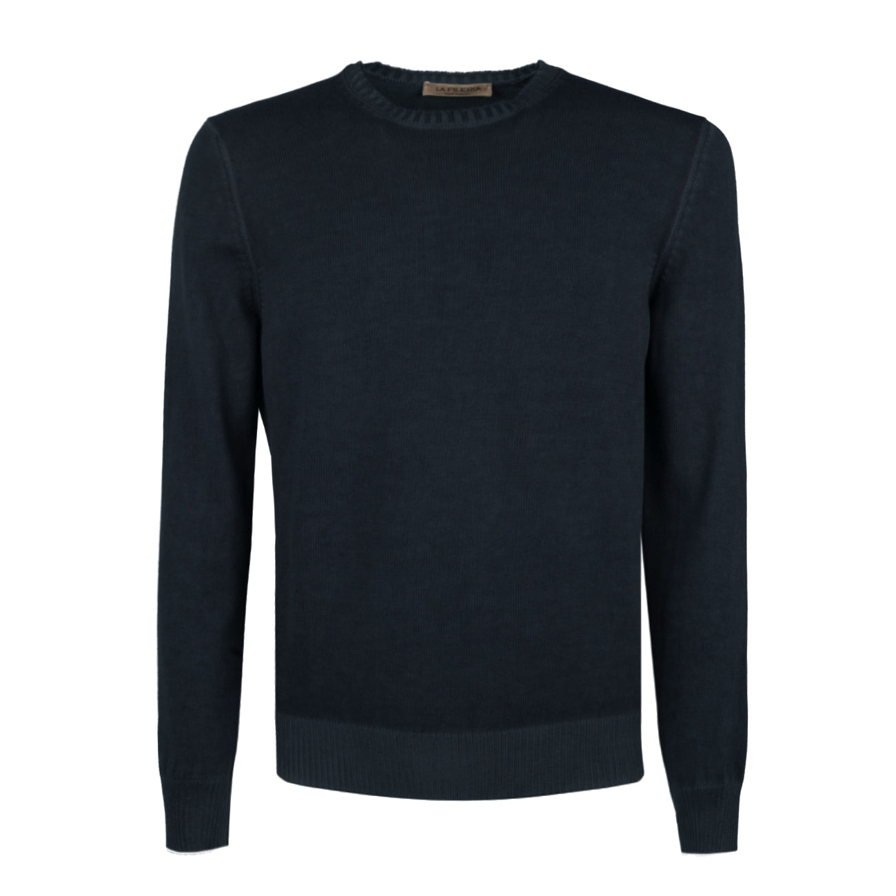 LA FILERIA Pullover Tinto In Capo Uomo Blu Navy 23107/18165 598 BLU NAVY 