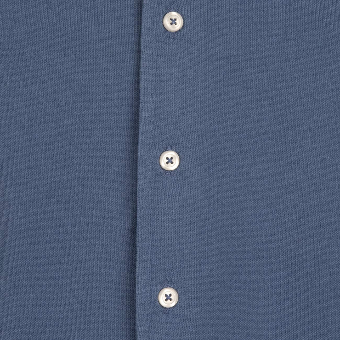 LA FILERIA Camicia Logo Uomo Azzurro 60109/79081 520 AZZURRO 