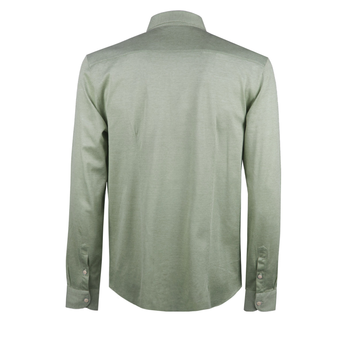 LA FILERIA Camicia Collo Francese Uomo Verde 60120/72710 456 VERDE 