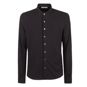 LA FILERIA Camicia Tinta Unita Uomo Navy 60120/78015 598 NAVY 