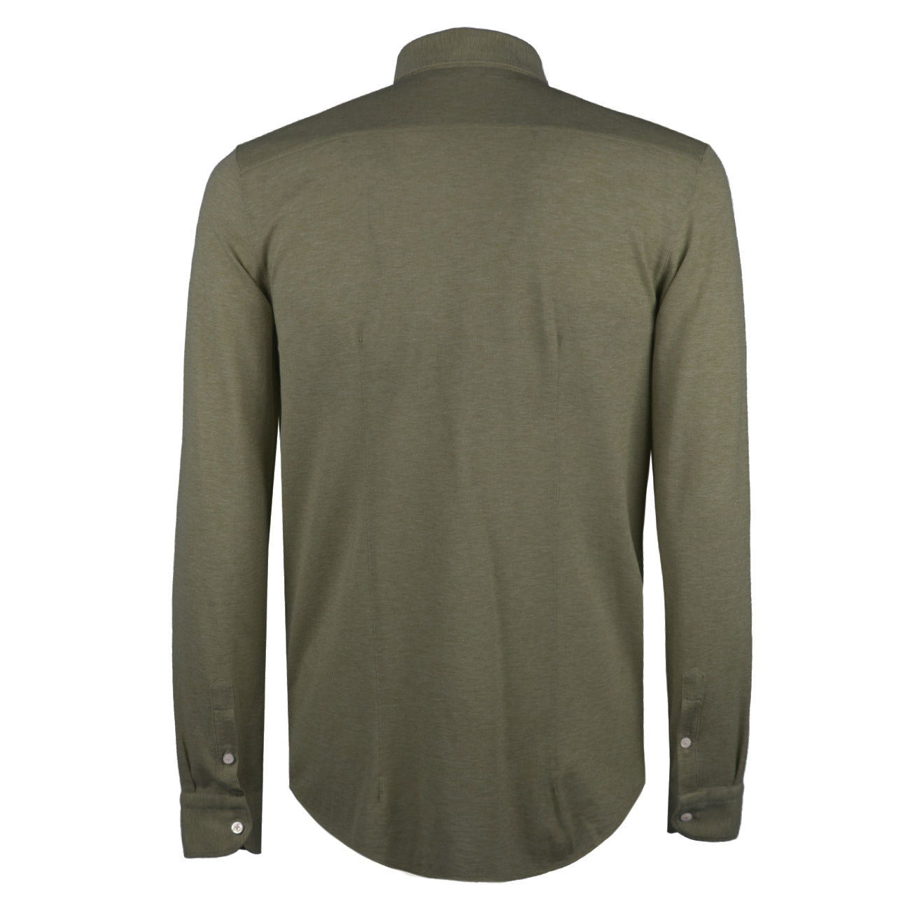 LA FILERIA Camicia Piquet Uomo Verde Salvia 60120/81402 485 VERDE SALVIA 