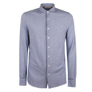 LA FILERIA Camicia Piquet Uomo Azzurro 60120/81402 510 AZZURRO 