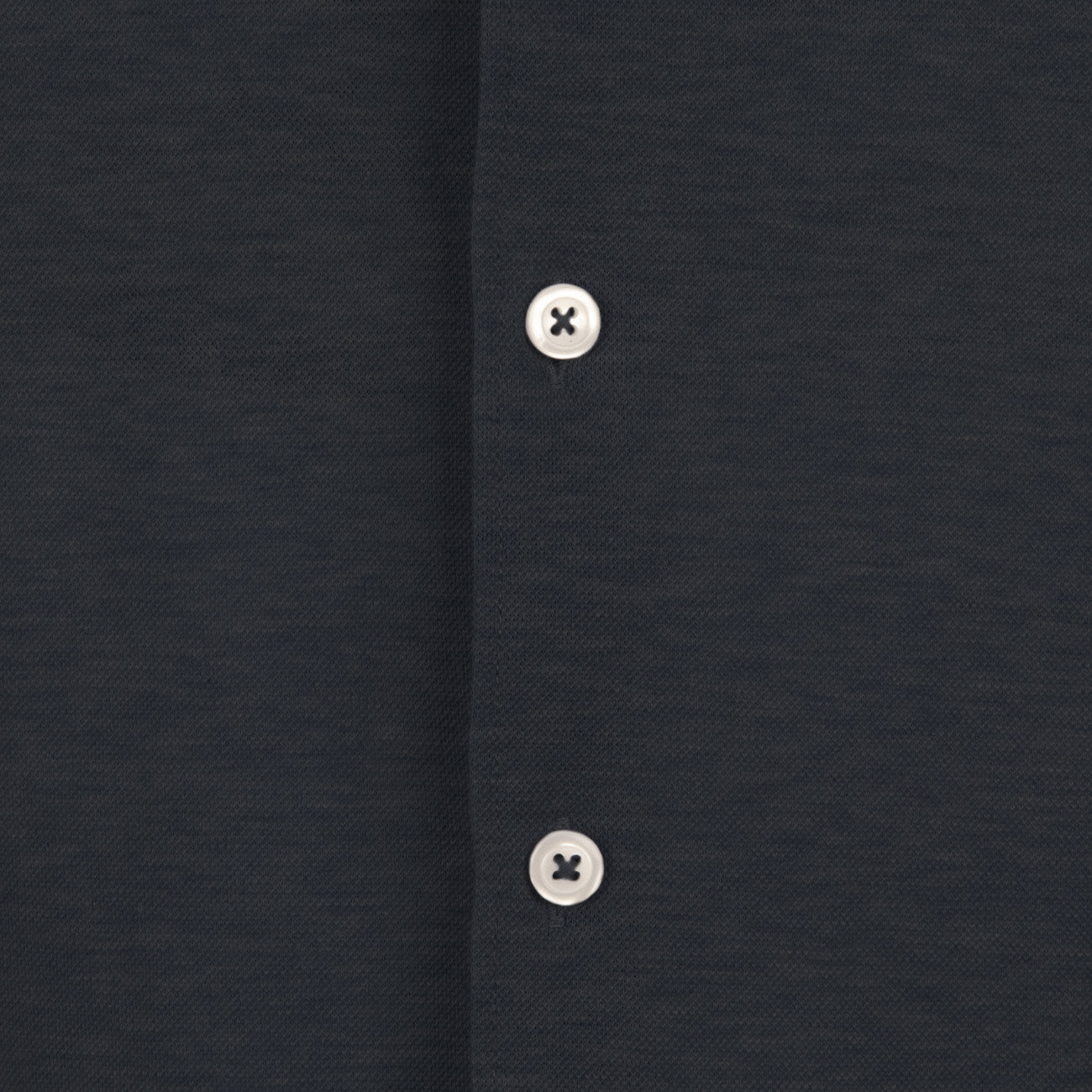 LA FILERIA Camicia Piquet Uomo Navy 60120/81402 598 NAVY 