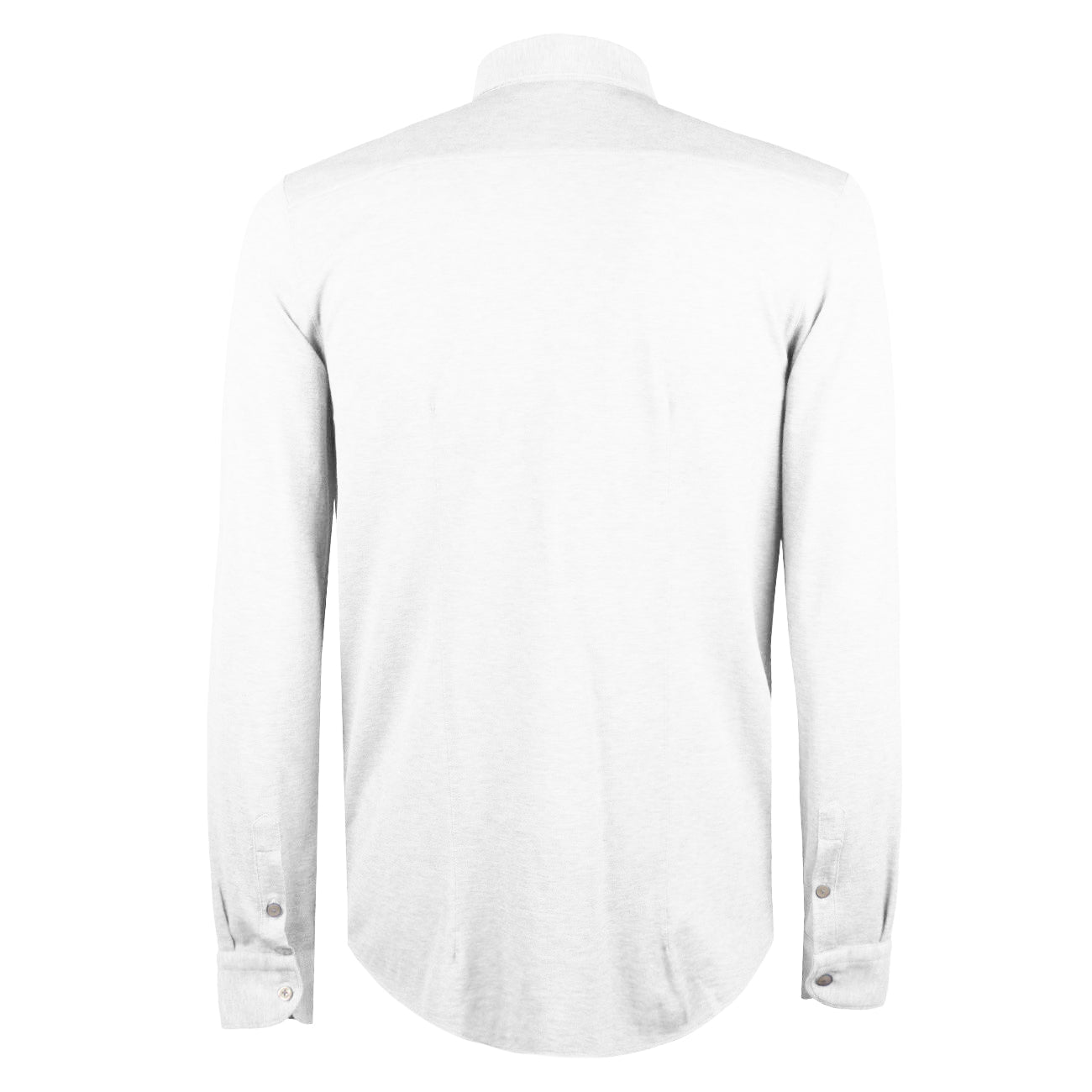 LA FILERIA Camicia Piquet Uomo Verde Bianco 60120/81402 815 BIANCO 