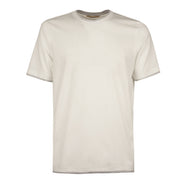 LA FILERIA Tshirt Tinta Unita Uomo Bianco 60123/73711 005 BIANCO 