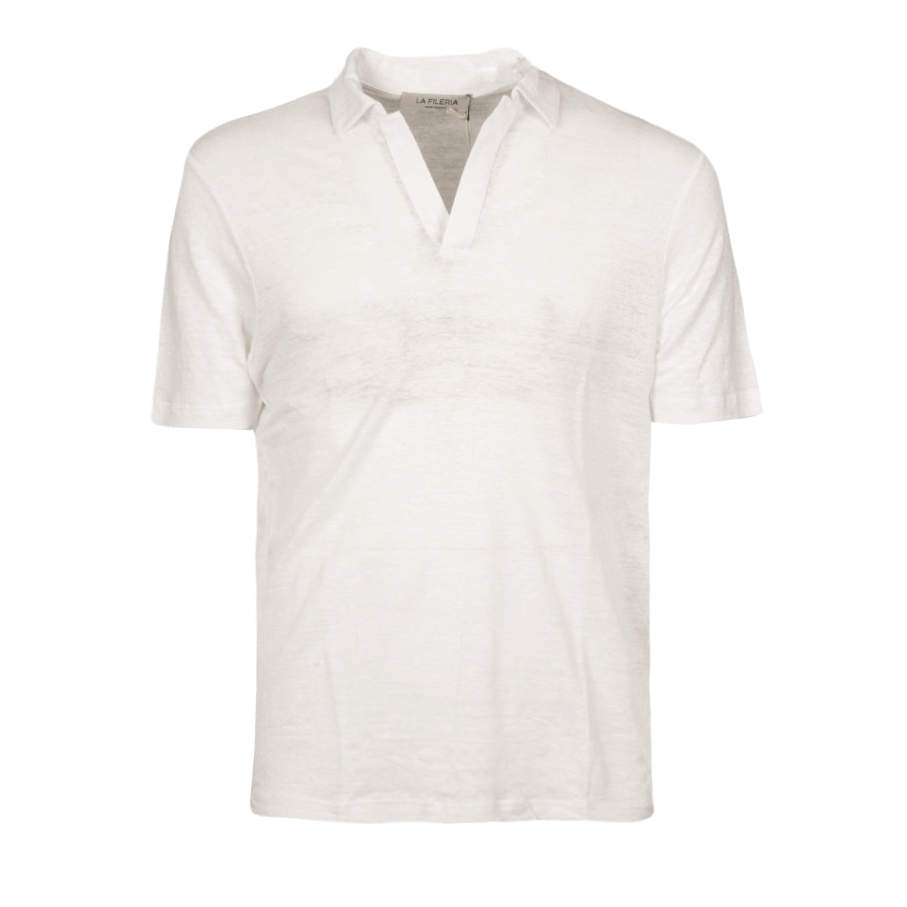 LA FILERIA Polo Logo Uomo Bianco 60160/96803 250 BIANCO 