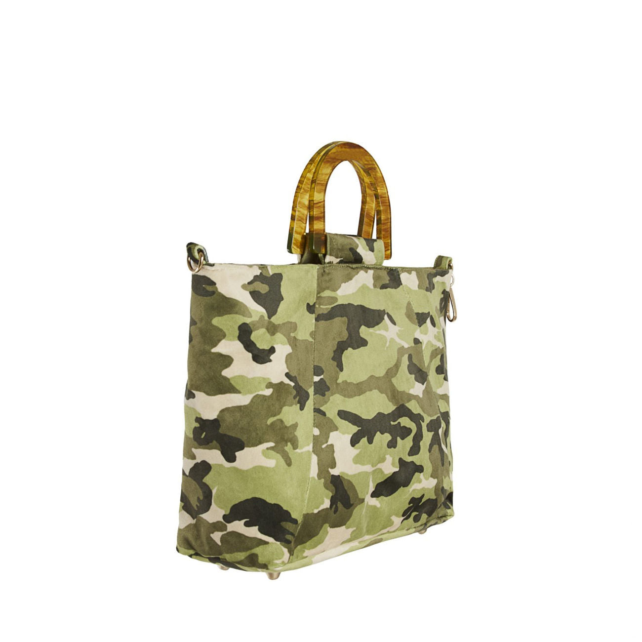 LA MILANESA Borsa Asinara Small Tote Camouflage Donna Verde ASIS MULT.VERDE 
