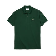 LACOSTE Polo In Cotone Petit Piquè Uomo Verde Classico 1212 132 VERDE 
