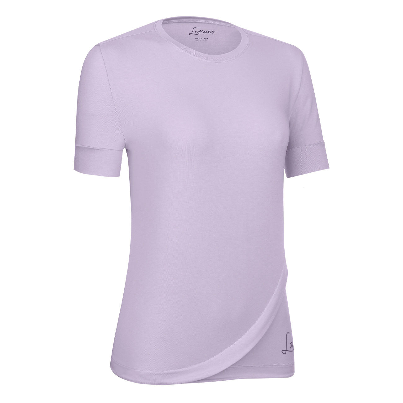 LAMUNT T-Shirt Maria Logo Curve Donna Lillac Sunrise MARIA85/0000050058 6400 LILLAC SUNRISE 