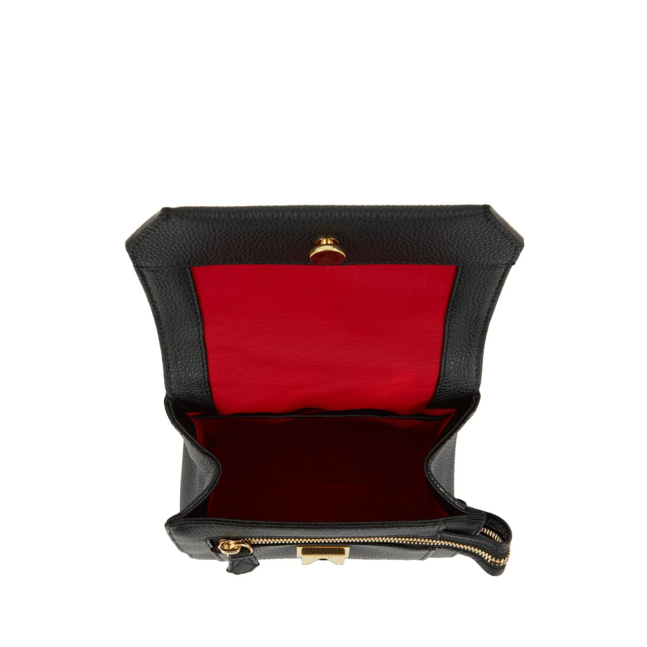 LANCEL Borsa Ninon Medium Donna Black Gold A09222 JD BLACK/GOLD 