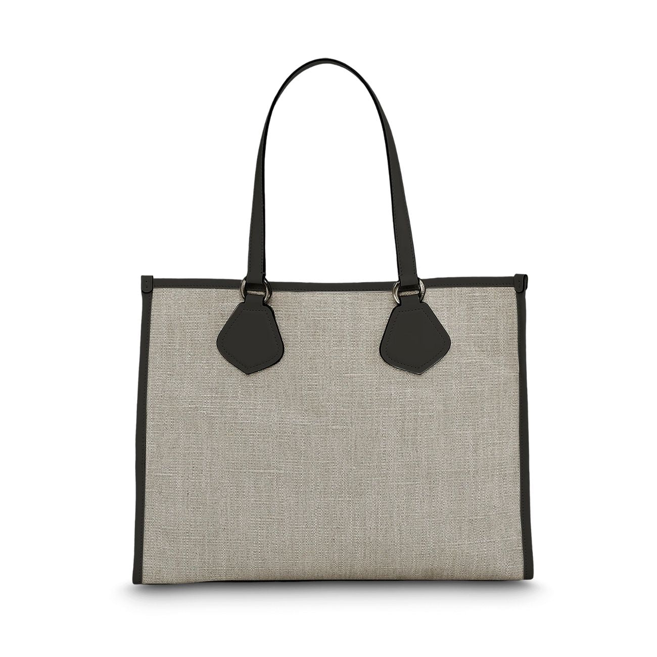 LANCEL Borsa Cabas Ete Donna Natural Noir A107498ATU 8A NATUREL/NOIR 