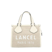 LANCEL Borsa Cabas Donna Natur Blanc A12006 5Z NATUR/BLANC 