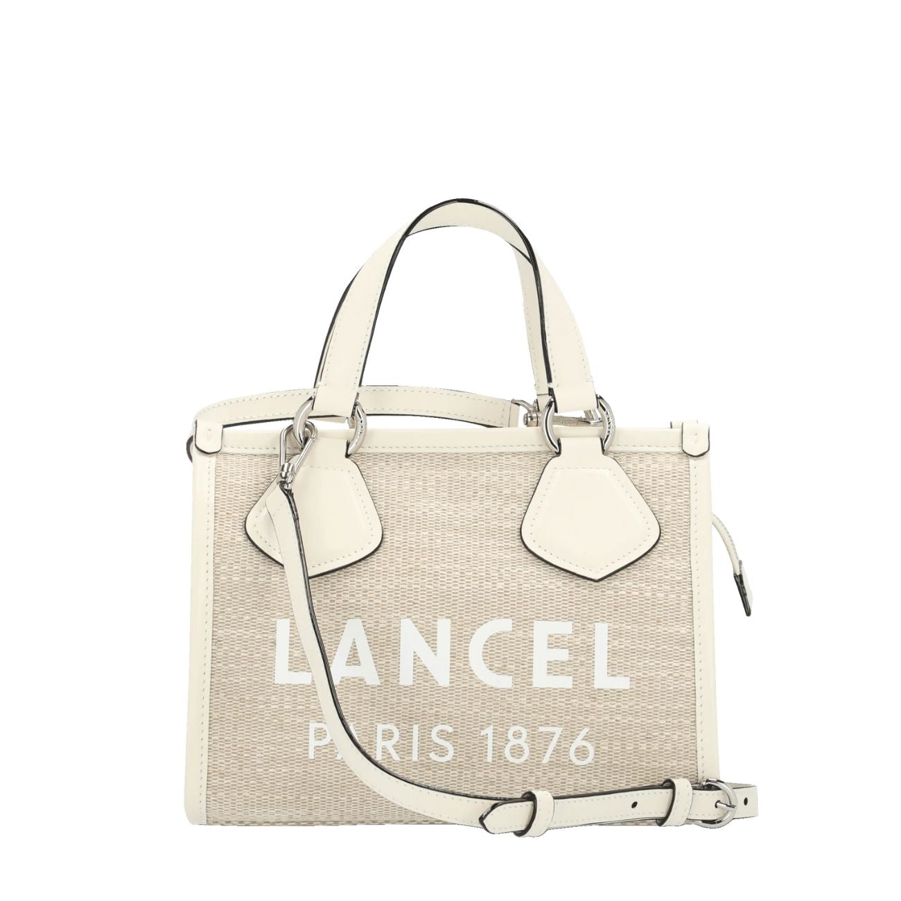 LANCEL Borsa Cabas Donna Natur Blanc A12006 5Z NATUR/BLANC 
