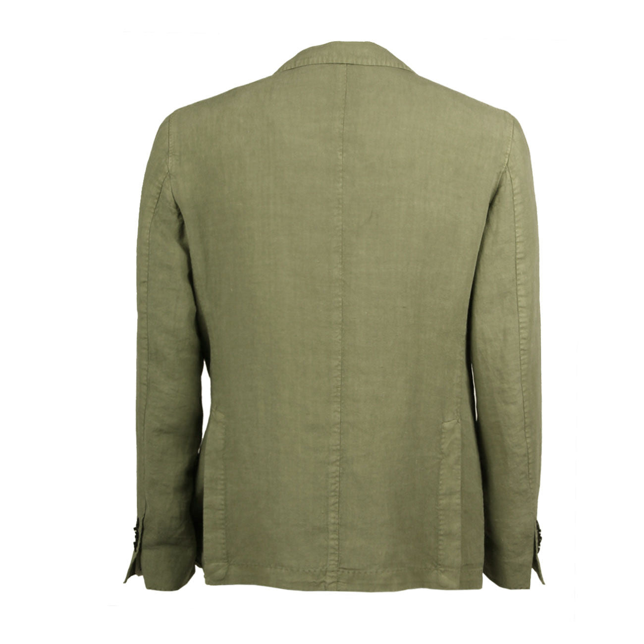 L.B.M.1911. GIACCA U. LINO LBM 35023/5/2837 VERDE SALVIA 