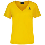 LE COQ SPORTIF T-shirt Scollo A V CON Logo 2310427 LEMON CHROME 
