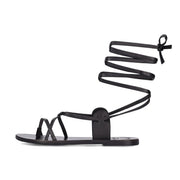 MANEBI Sandali St Tropez L70Y0 BLACK 