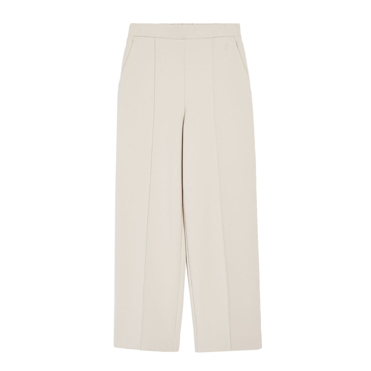 MAX MARA WEEKEND Pantalone Jersey Crasso Donna Gesso CRASSO 2357810337600 001 GESSO 