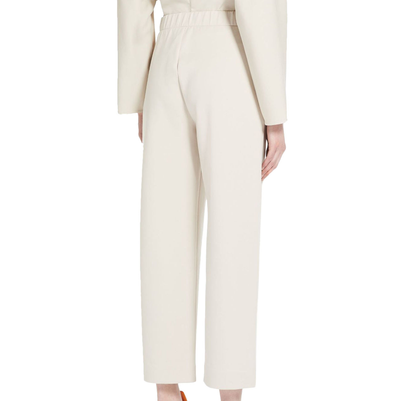MAX MARA WEEKEND Pantalone Jersey Crasso Donna Gesso CRASSO 2357810337600 001 GESSO 