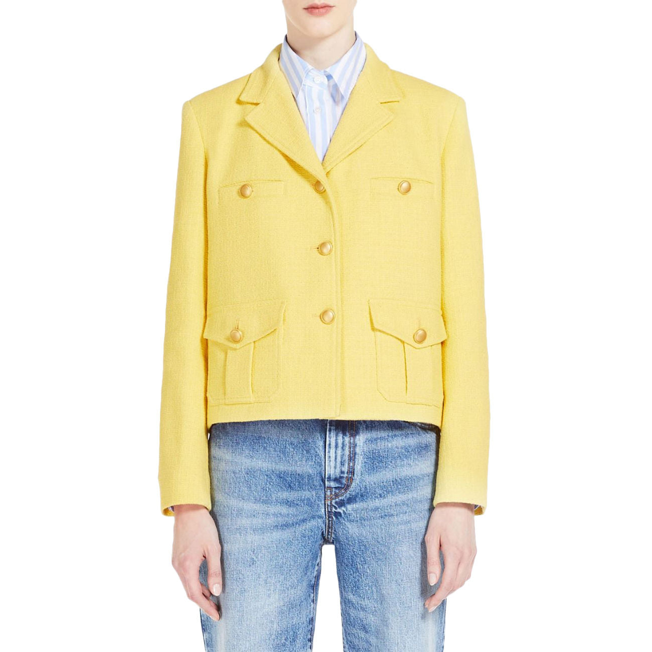 MAX MARA WEEKEND Blazer Negelia Donna Camomilla NEGELIA 2350410837600 005 CAMOMILLA 
