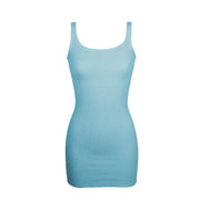 MC2 SAINT BARTH ABITO D. DEANA W TANK CRINKLE DRESS SAINTH BARTH DEANA W 05065D CRINKLE 31 
