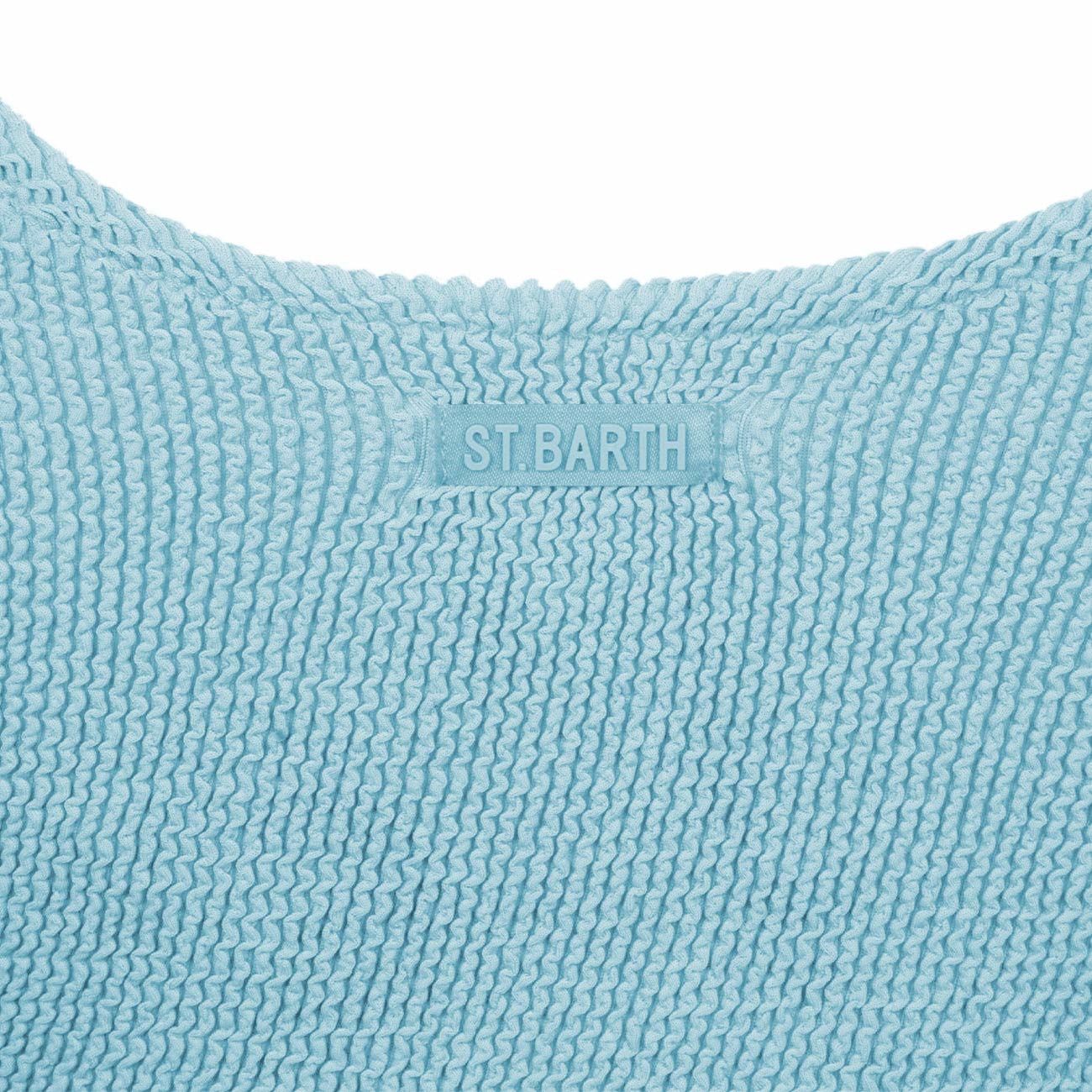 MC2 SAINT BARTH ABITO D. DEANA W TANK CRINKLE DRESS SAINTH BARTH DEANA W 05065D CRINKLE 31 
