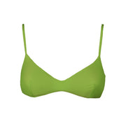 MC2 SAINT BARTH BRALETTE D. MAY V NECK TOP SAINT BARTH MAY 00005D 75 FLUO GREEN 