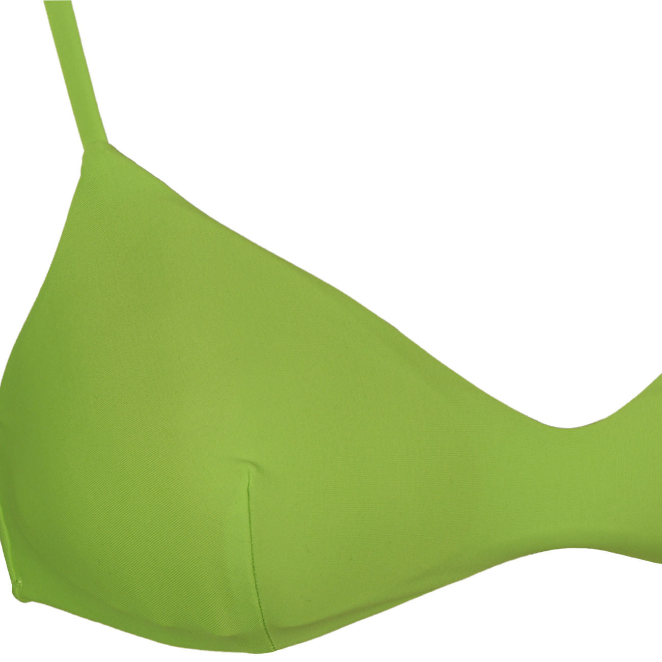 MC2 SAINT BARTH BRALETTE D. MAY V NECK TOP SAINT BARTH MAY 00005D 75 FLUO GREEN 