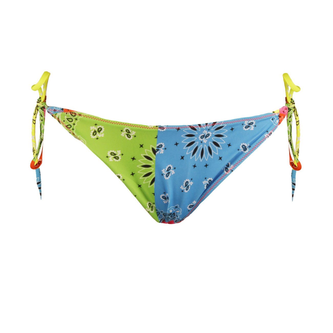 MC2 SAINT BARTH SLIP D. VIRGO STRING SLIP BOTTOM SAINT BARTH VIRGO 00029D BANDANNA ROUND FLUO COL 