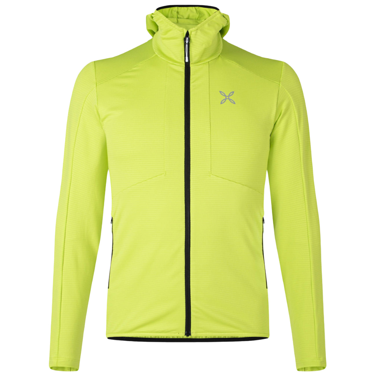 MONTURA Maglia Tecnica Kristall Con Zip MMAP41X 47 VERDE LIME 
