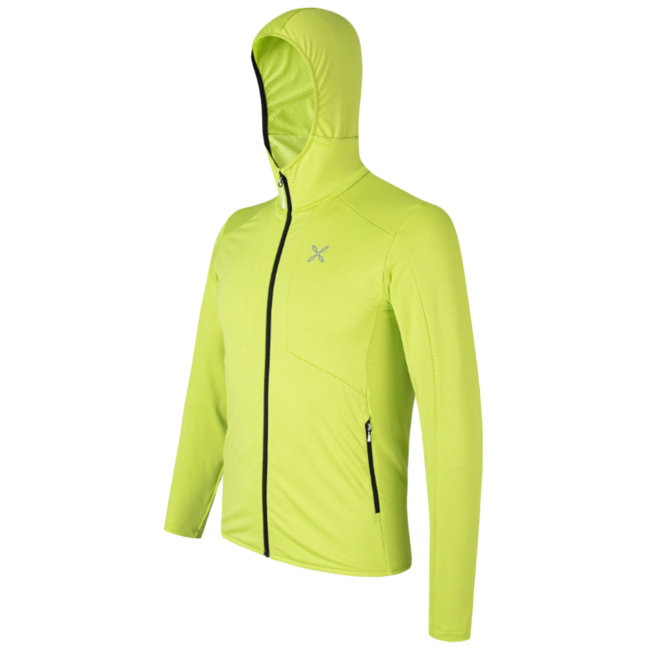 MONTURA Maglia Tecnica Kristall Con Zip MMAP41X 47 VERDE LIME 