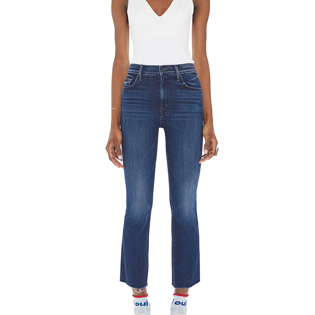MOTHER Jeans The Insider Ankle Donna Blu 1627/625 FHE/FRENCH ELECTO 