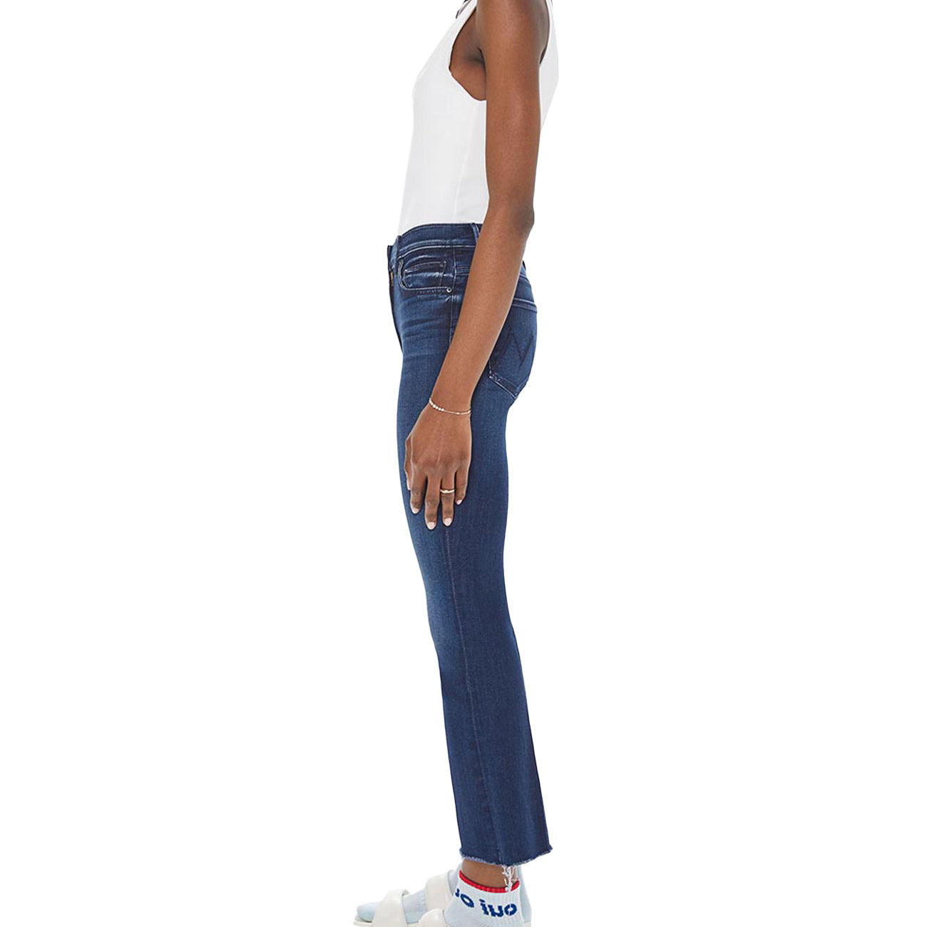 MOTHER Jeans The Insider Ankle Donna Blu 1627/625 FHE/FRENCH ELECTO 