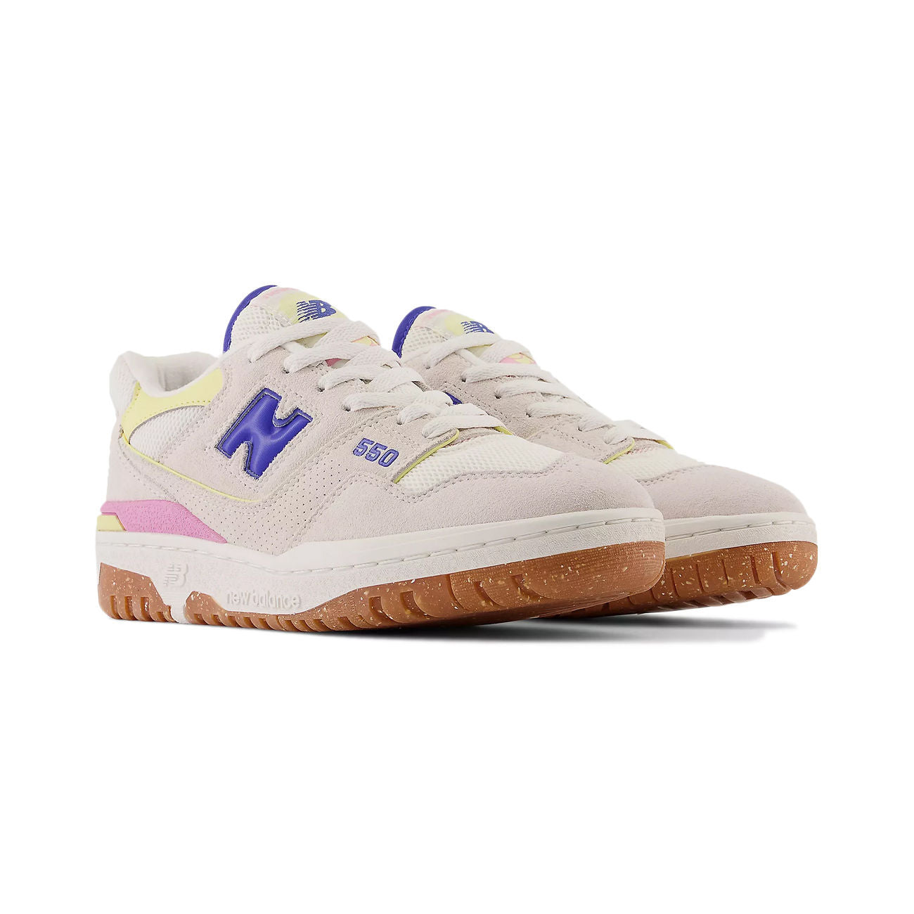 NEW BALANCE Sneakers 550 Lifestyle Mtz Donna White Blue Yellow Pink BBW550DB WHITE/BLUE/YELLOW/PINK 